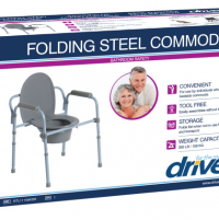 Folding Steel Commode 2 thumbnail Folding Steel Commode 2 thumbnail